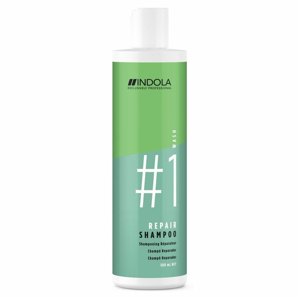 Шампунь Indola Professional Care Repair Shampoo #1, Восстанавливающий шампунь, 300 мл