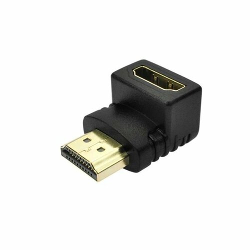 Адаптер / Переходник угловой 90 градусов HDMI (папа) - HDMI (мама) удлинитель кабеля hdmi переходник адаптер кабель hdmi hdmi гибкий мама папа черный 50см