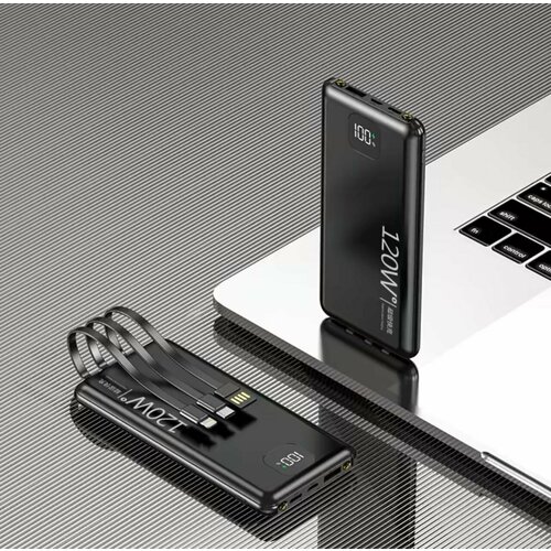 PowerBank BIK100 - повербанк на 10 000 мАч с фонариком для iPhoneSamsungXiaomiHonor 1399₽