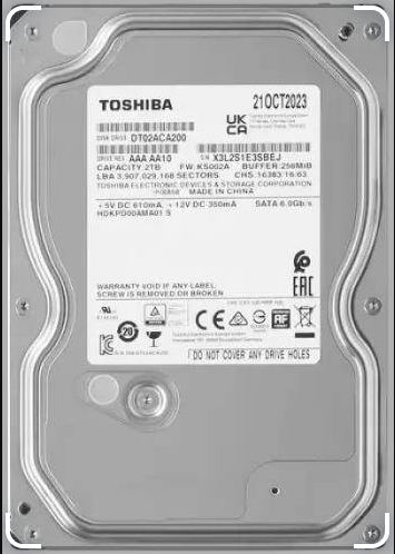 Жесткий диск 2TB SATA 6Gb/s Toshiba (DT02ACA200)