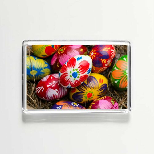 Магнит акриловый прямоугольный Mewni-Shop Пасха - 0007 350₽