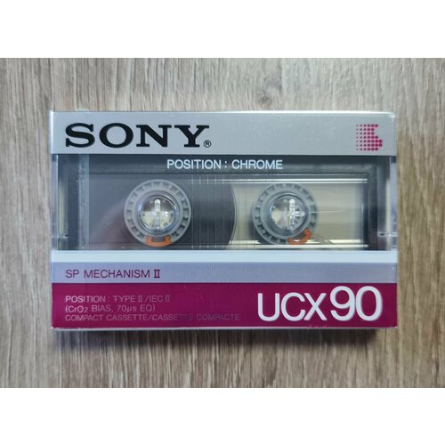 Аудиокассета SONY UCX 90 аудиокассета sony cdix ii 10