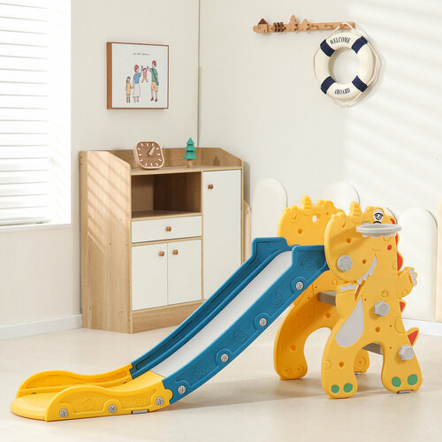 Горка детская UT0109 Носорог цвет желтый 5405₽