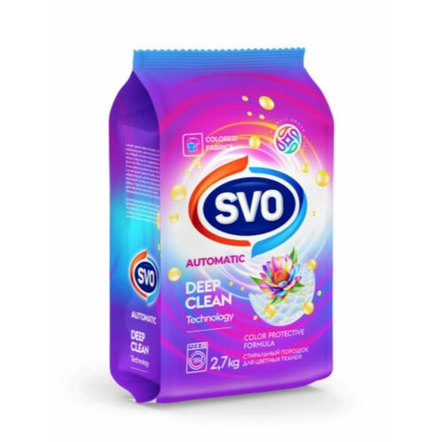 Стиральный порошок COLOR SVO DEEP CLEAN Daisy 27кг 27 стирок 750₽
