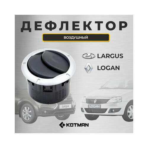 Дефлектор воздушный Лада Ларгус Рено Логан в сборе 950₽