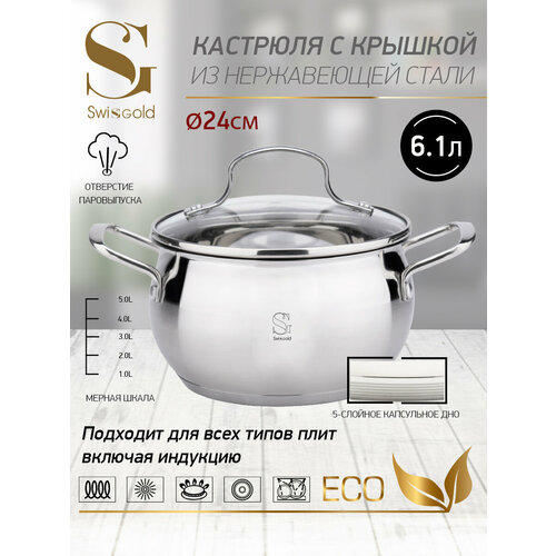 Кастрюля с крышкой 