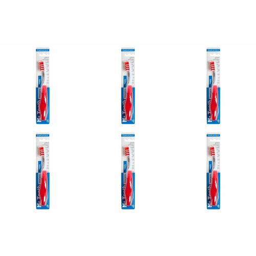 Mr.Tooth Зубная щетка Дорожная, средней жёсткости, 6 шт