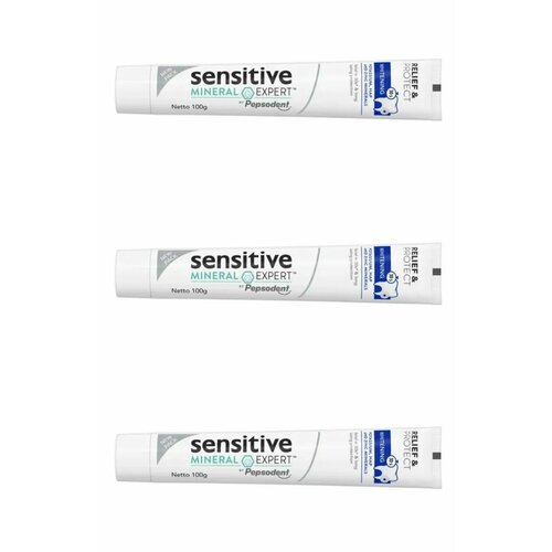 Sensitive Зубная паста Mineral Expert Отбеливание 100 г 3 шт 1259₽