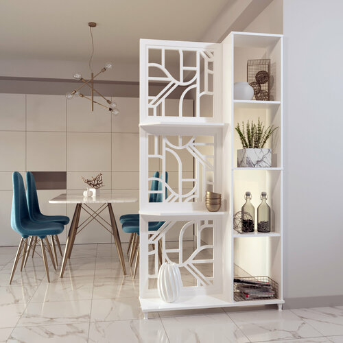 Стеллаж перегородка для зонирования комнаты Авангард 22900₽