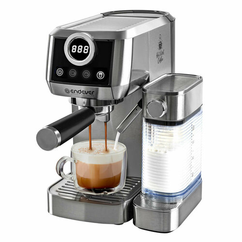 Кофеварка рожковая электрическая Endever Costa-1098 1400 Вт 20 Бар 1859000₽