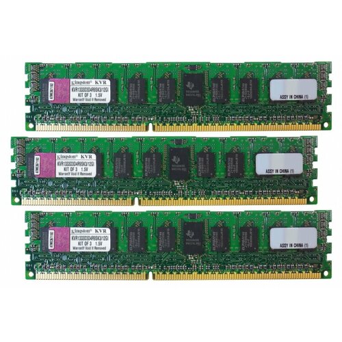 Оперативная память Kingston KVR1333D3S4R9SK312GI DDRIII 12Gb 1446500₽