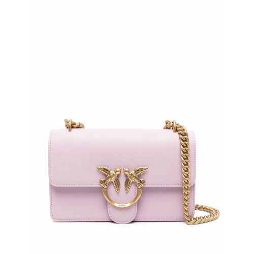 Сумка Pinko, фиолетовый женская сумка pinko mini love bag click baguette