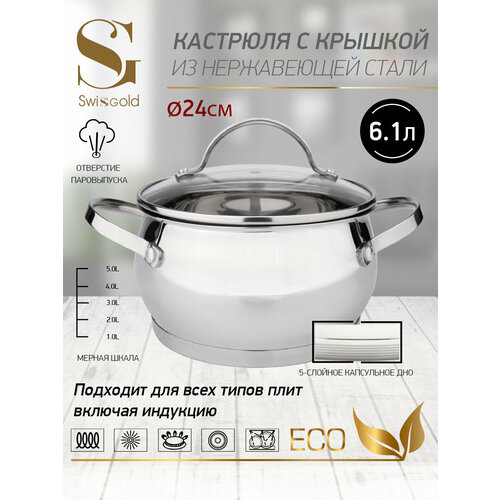 Кастрюля с крышкой 