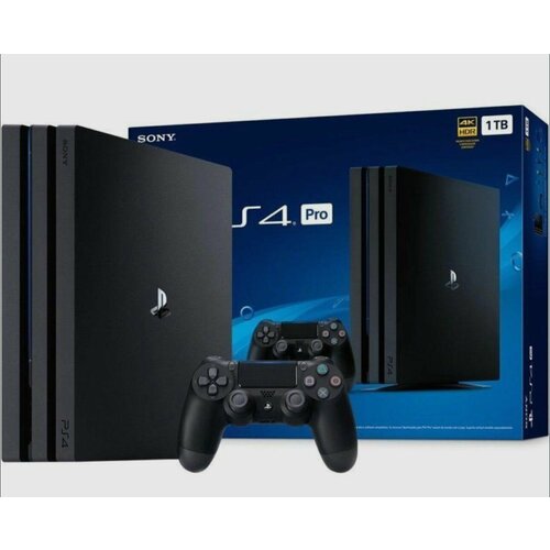 Игровая консоль Sony PlayStation4PRO емкостью 1 ТБ международная русская версия совершенно новая оригинальная коробка 3400000₽