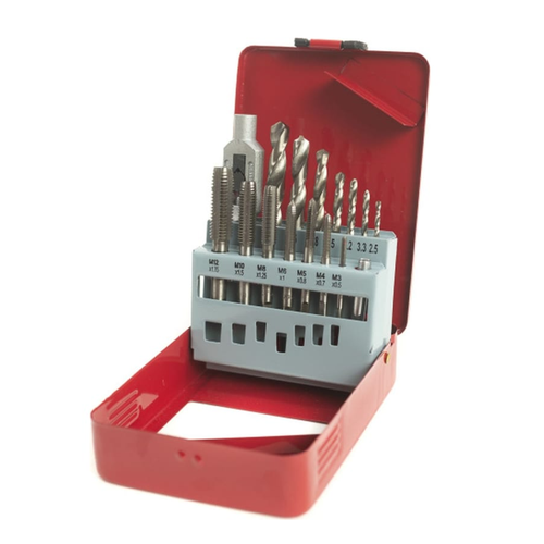 Набор сверл и метчиков Политех с держателем 25-102мм М3-М12 3099₽