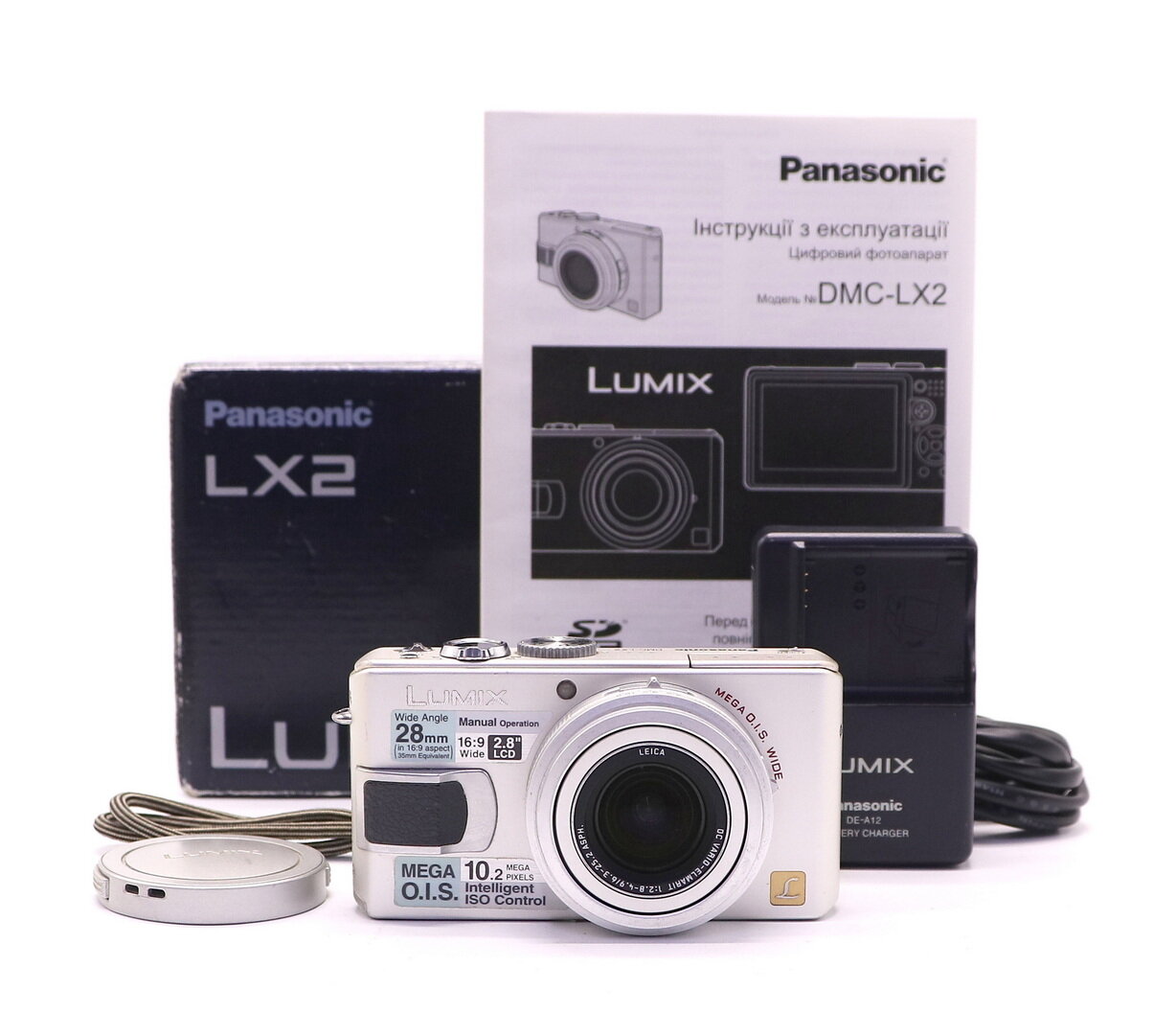 Panasonic Lumix DMC-LX2 box в упаковке