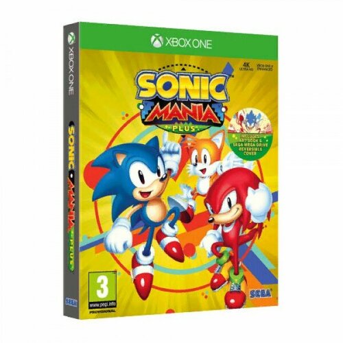 Sonic Mania Plus+артбук (Xbox One/Series X) игра sonic mania для xbox one картридж