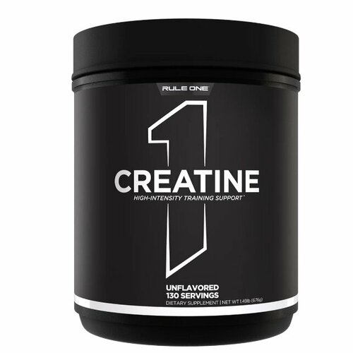 Rule One (R1), Creatine monohydrate, Креатин моногидрат, 130 порций, 676 гр. чистый креатин из турции без вкуса pump creatine 350 гр 70 порций моногидрат