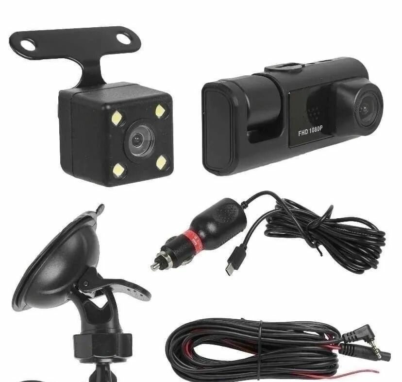 Видеорегистратор с камерой для записи изображения сзади/ProgTech