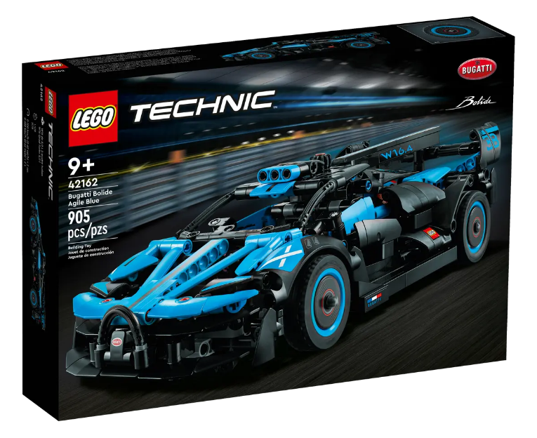 "Хочу Лего" / LEGO Technic 42162 - Bugatti Bolide Agile Синий