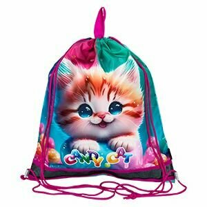 фото Сумка для сменной обуви 1 отделение (deVENTE) Anime Girl 38x43 см арт.7048467