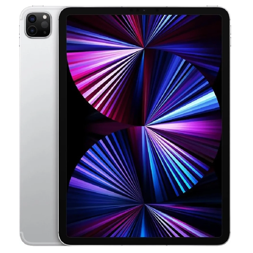 11 Планшет Apple iPad Pro 11 2021 256 ГБ Wi-Fi Cellular iPadOS серебристый 11090000₽