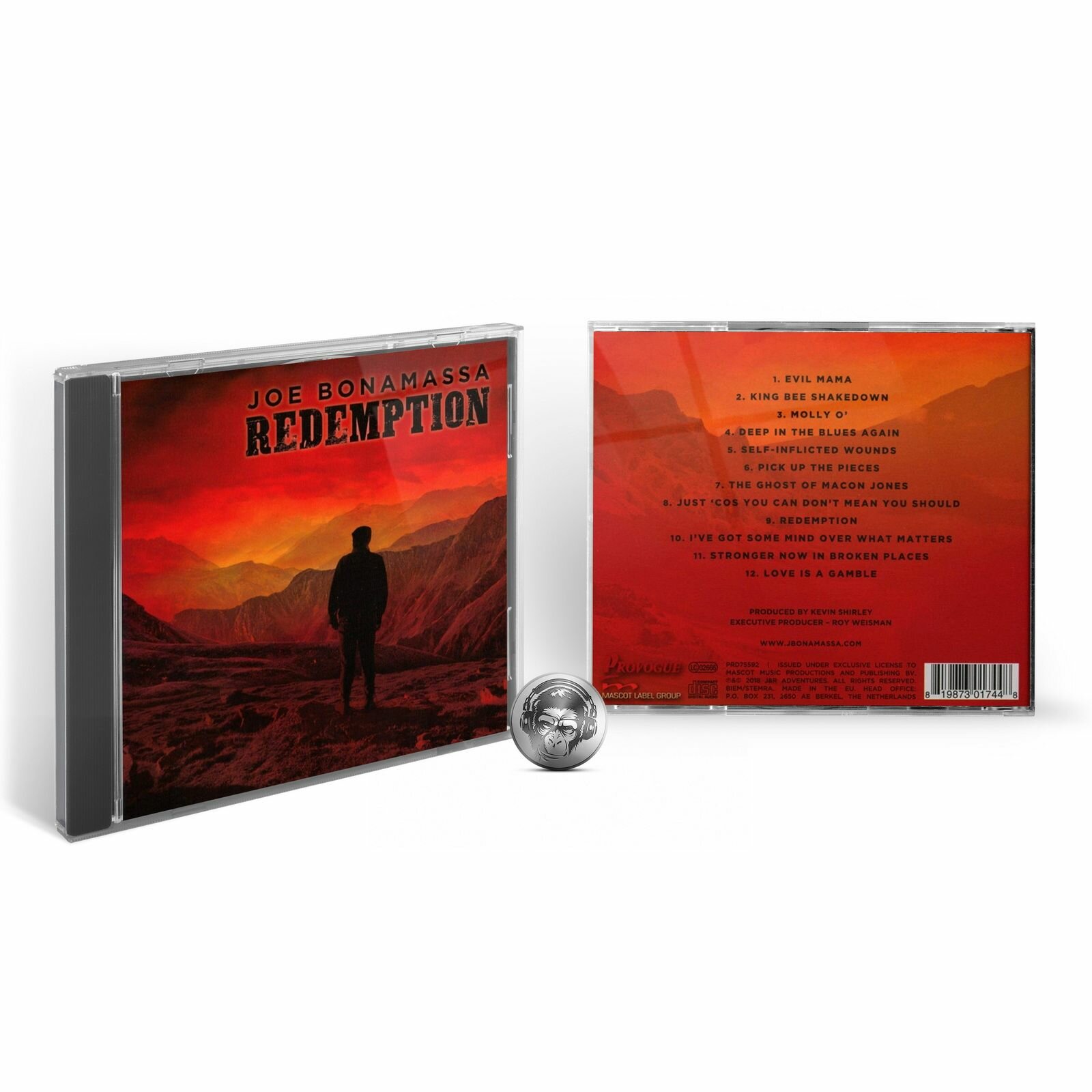 Joe Bonamassa - Redemption (1CD) 2018 Mascot, Jewel Аудио диск