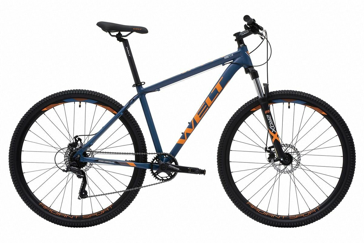 Велосипед Welt Ridge 1.1 D 29 (2024) 18" темный синий