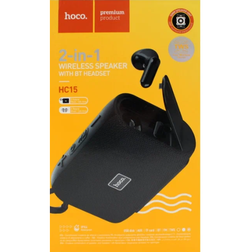 Портативная колонка и наушники HC15 от бренда HOCO 260000₽