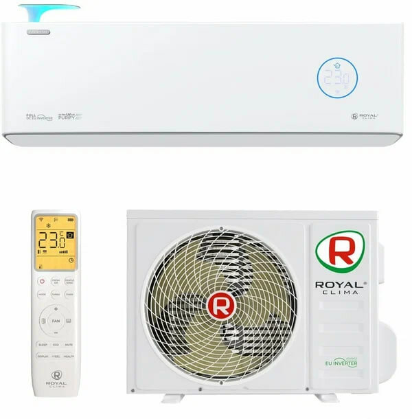 Сплит-система Royal Clima RCI-RF40HN Full DC EU Inverter + бризер, белый