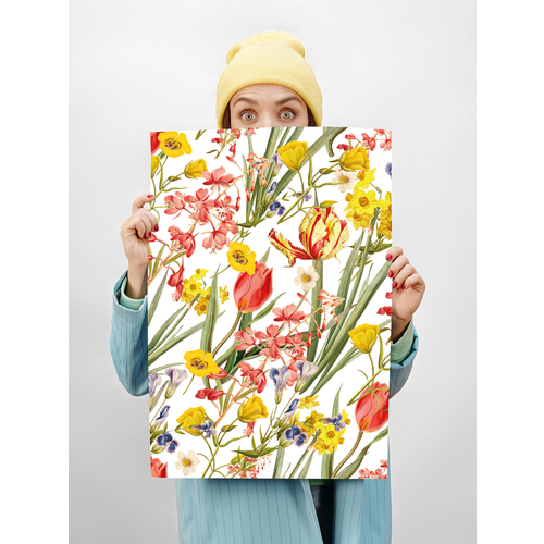 Картина для интерьера на стену 40х50 Spring Flowers 450₽