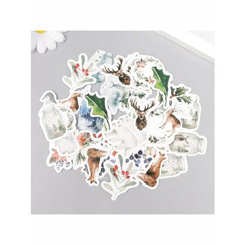 Наклейки для творчества Лесные мотивы на 551₽