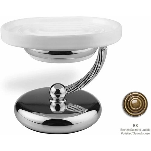 Мыльница Stil Haus Giunone G71925 настольная бронза 15781₽