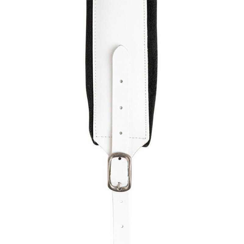 Ремень для гитары Stagg SLPL-BUCKLE WH — фото 1