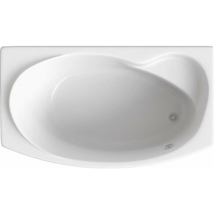 фото Акриловая ванна BAS Либера 170х100 с каркасом, без гидромассажа (В 00066)