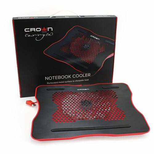 Crown Notebook Cooler - надежный и удобный охладитель для ноутбука 1950₽
