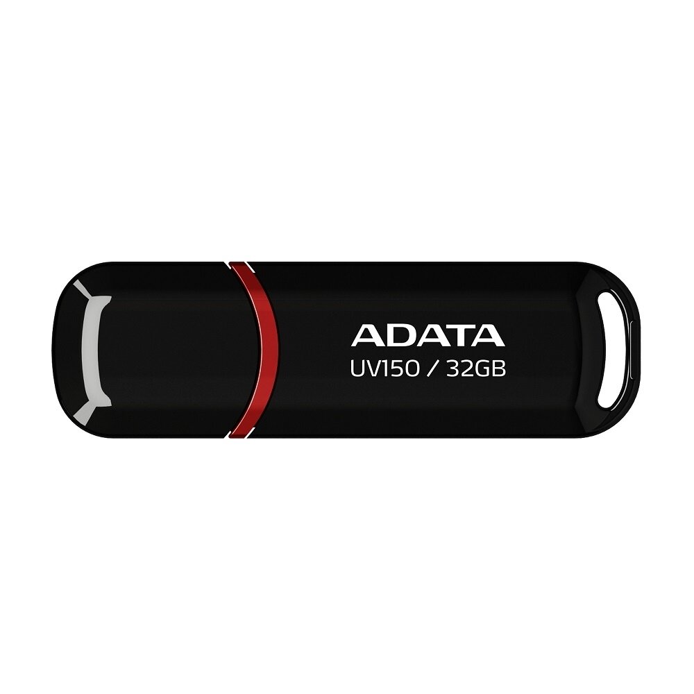 Флеш Диск ADATA Flash Drive 32Gb UV150 AUV150-32G-RBK {USB3.0, Black}