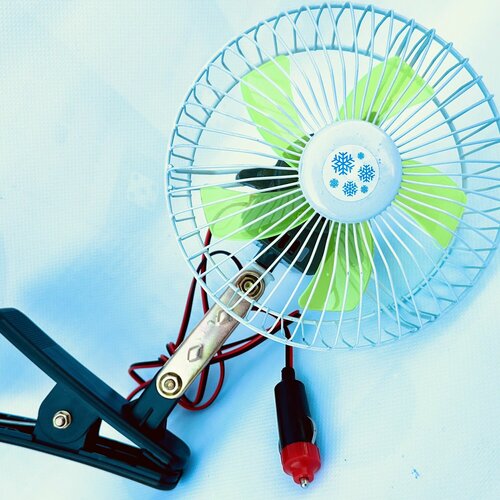 Вентилятор автомобильный поворотный 12В 170 мм 110000₽