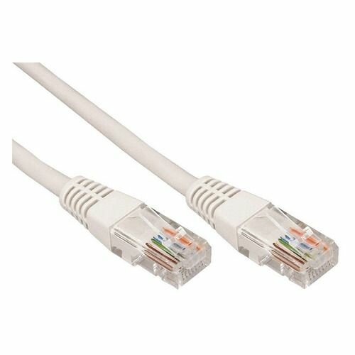 Патч-корд REXANT вилка RJ-45, модуль RJ-45, кат.5E, ПВХ, 1м, серый [18-1002]