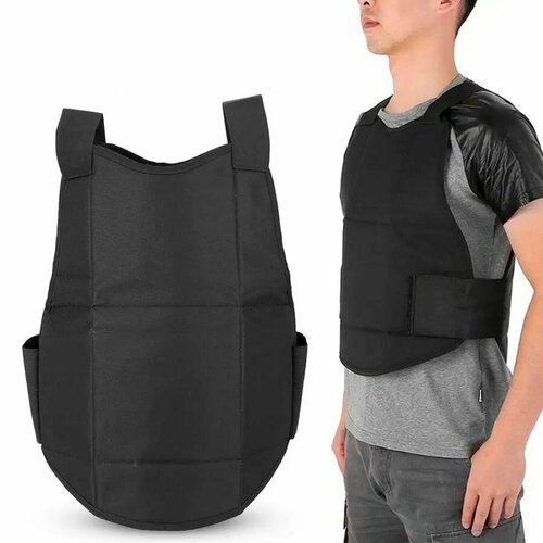 Защитный тактический жилет для страйкбола, пейнтбола / Защита груди и спины от шариков, стрел, мячей, колючек