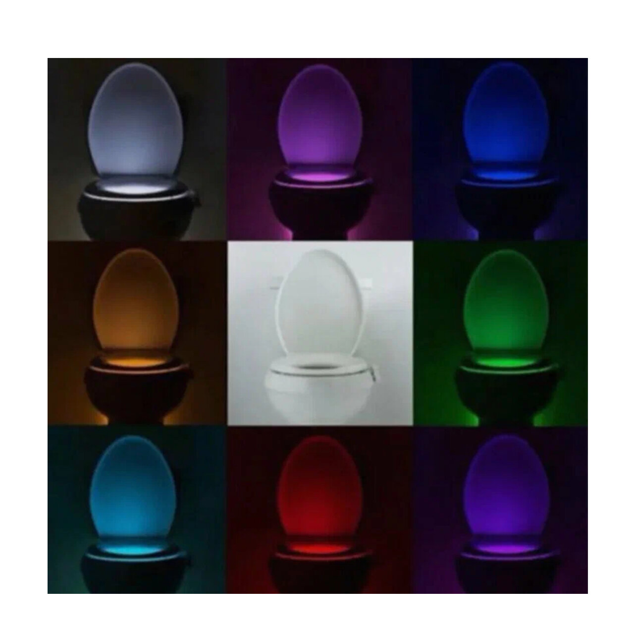 Подсветка для унитаза Goodly Light Bowl с датчиком движения, LED, 8 цветов — фото 1
