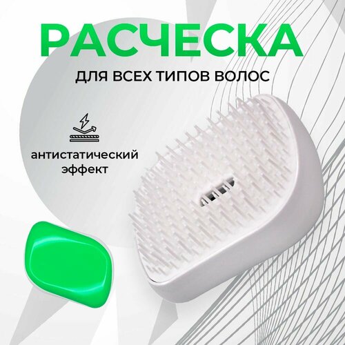 Компактная расческа для волос с крышкой