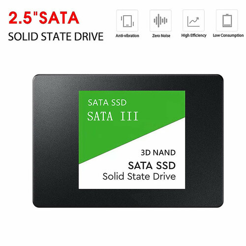 Внутренний SSD-диск для ПК и видеонаблюдения 2Tb SATA 25 3D NAND 8000₽