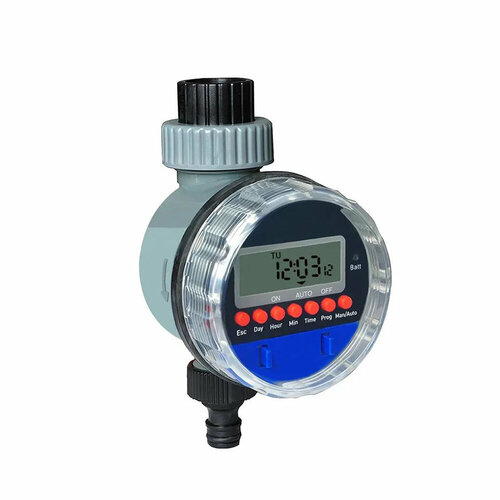 Автоматический таймер полива Smart Aqualin 21026 с ЖК-дисплеем 2353₽