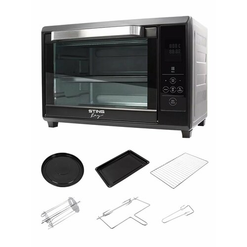 Духовка электрическая вертел конвекция гриль 40 л 10715₽