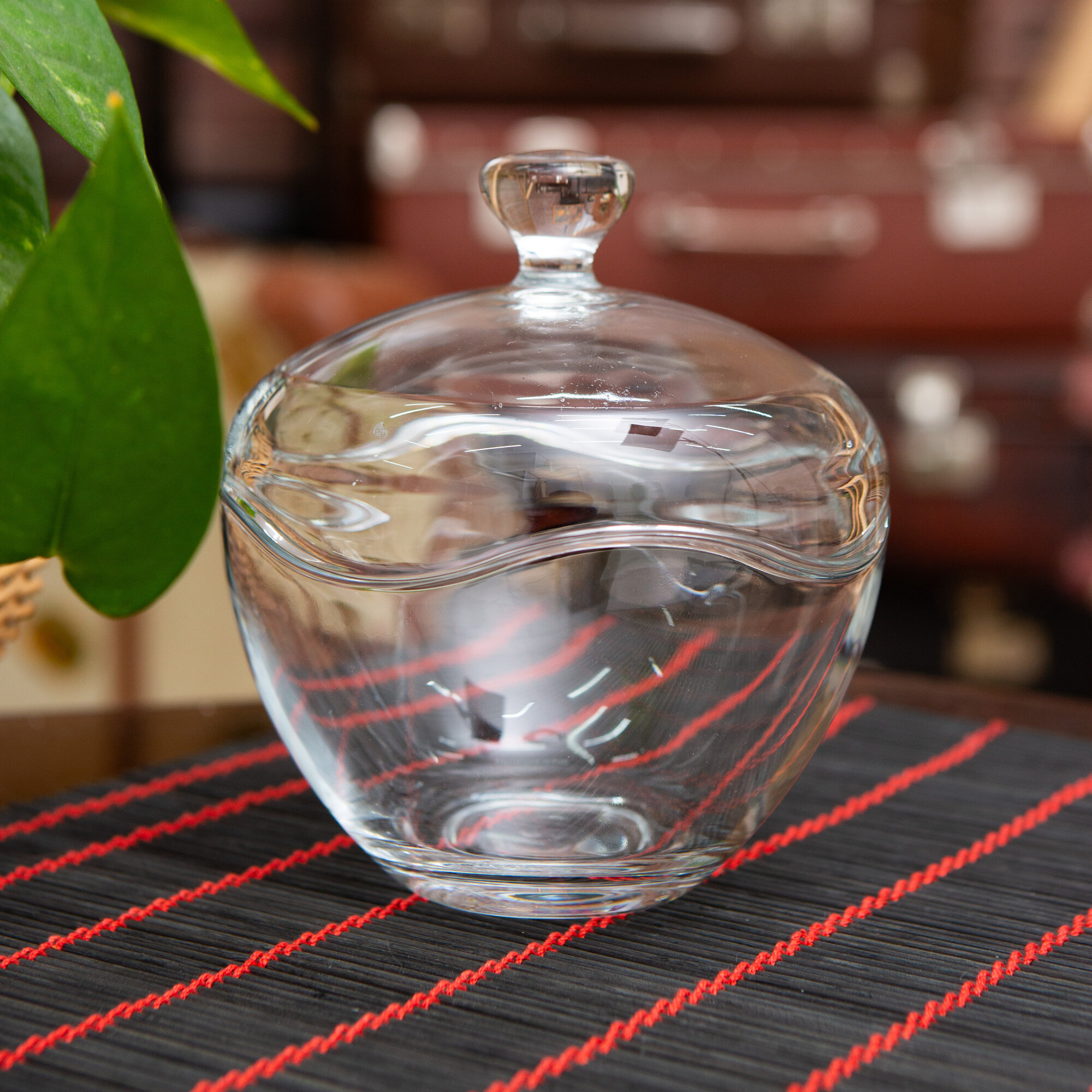 Сахарница стеклянная Pasabahce с крышкой Тоскана, объем 400 мл — фото 1