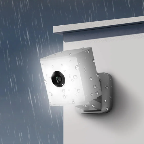 Камера Видеонаблюдения WiFi iFEEL Cube Plus IFS-UCF001 для дома и улицы, с фонарем и сиреной