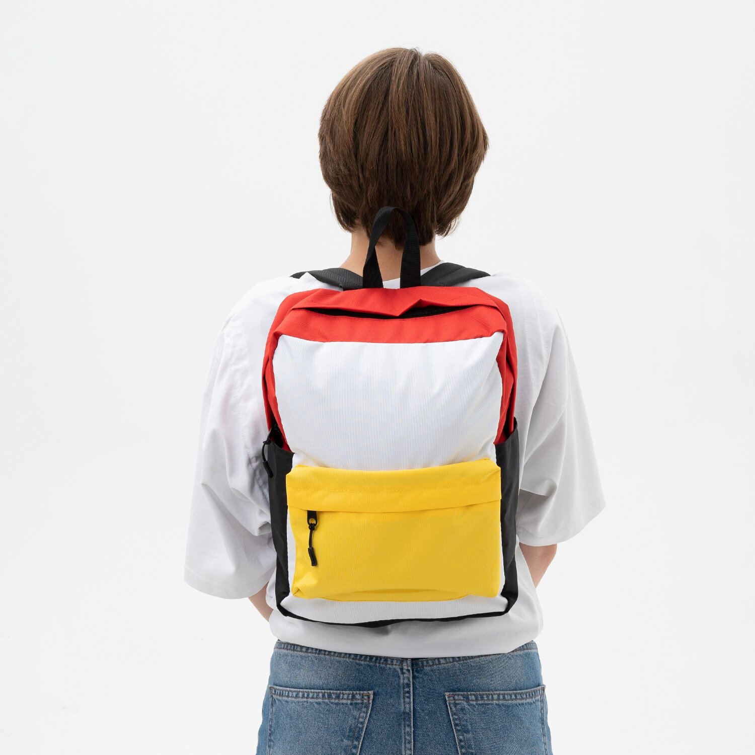 Рюкзак "Joy" (красный\желтый) — фото 1