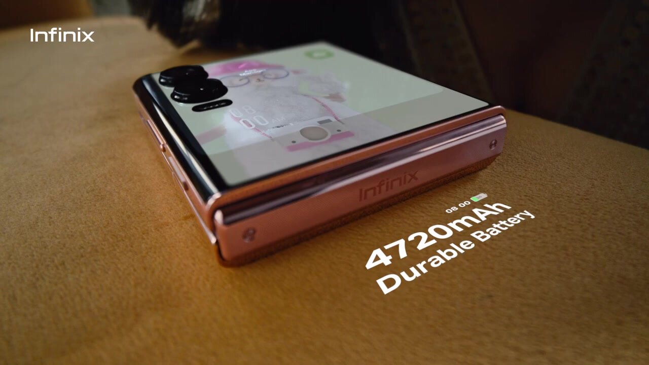 Смартфон Infinix ZERO Flip, 8+512 Гб черный — фото 1