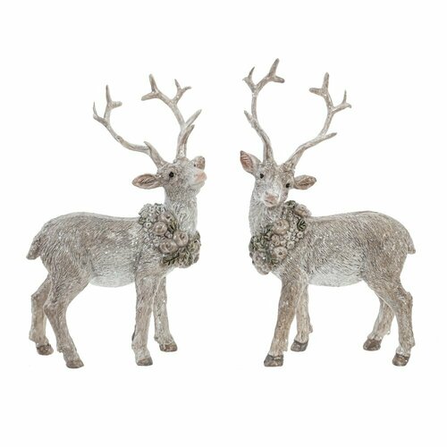 Фигурка декоративная Олень, 8х6х14 см, 1шт из 2х видов KSM-807946